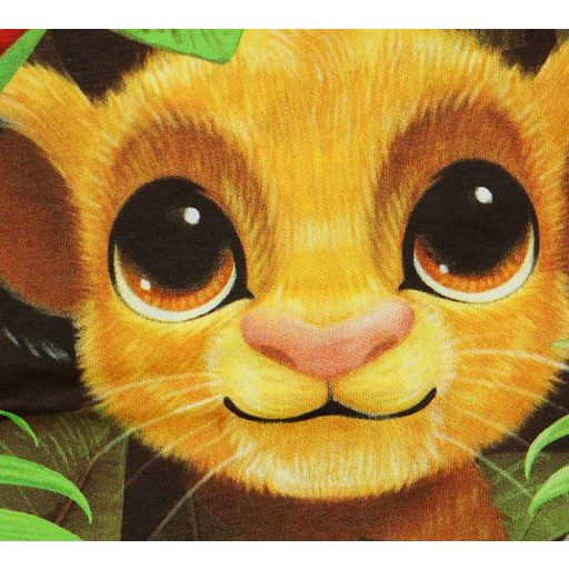 Rövid ujjú baba body Oroszlánkirály mintával