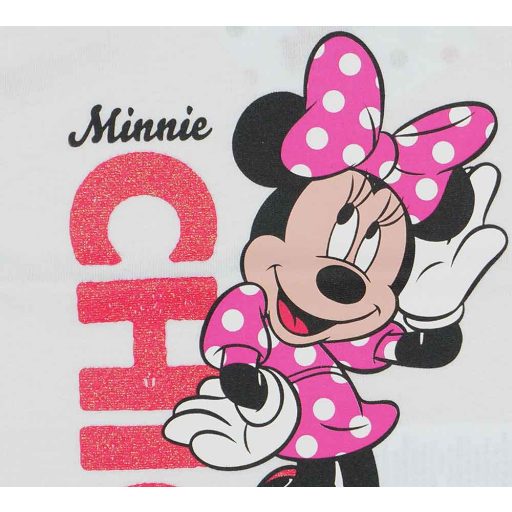 Ejtett válú kislány póló Minnie egér mintával