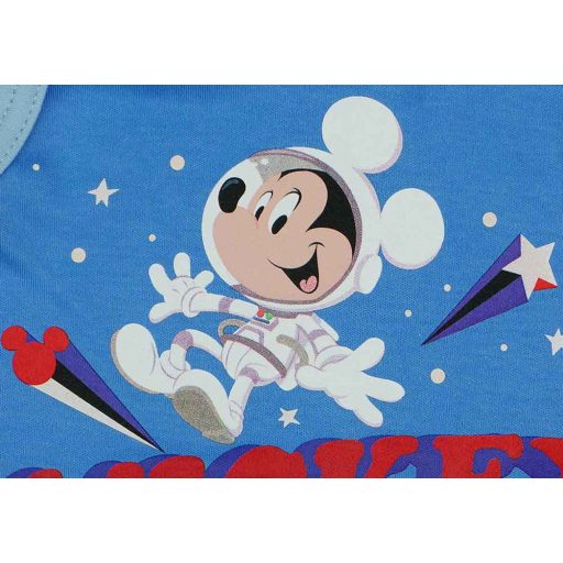 Ujjatlan kisfiú rugdalózó űrhajós Mickey egér mintával