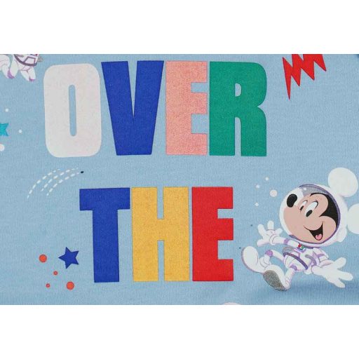 Ujjatlan pamut baba rugdalózó űrhajós Mickey egér mintával