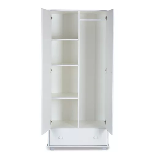 Klups Szafari/Zsiráf kétajtós szekrény (fehér)