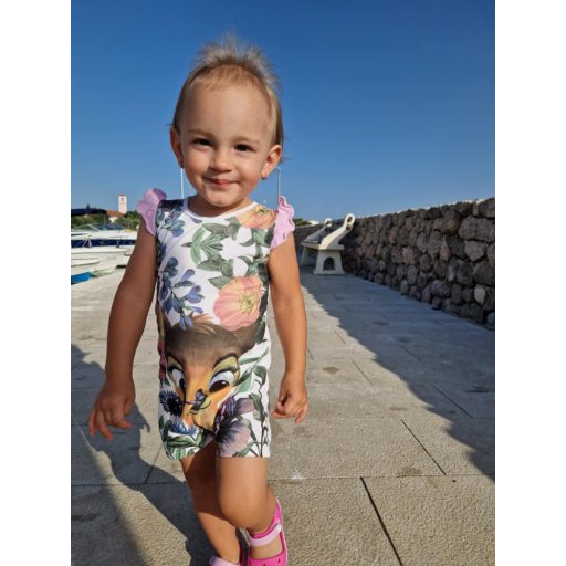 Ujjatlan baba napozó Bambi mintával