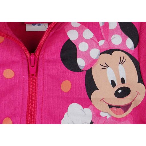 2 részes belül bolyhos kislány szabadidő szett Minnie egér mintával