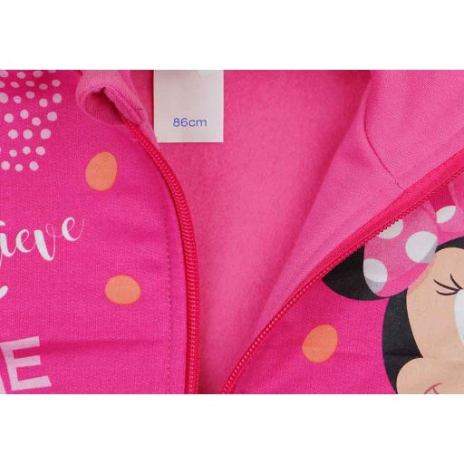 2 részes belül bolyhos kislány szabadidő szett Minnie egér mintával