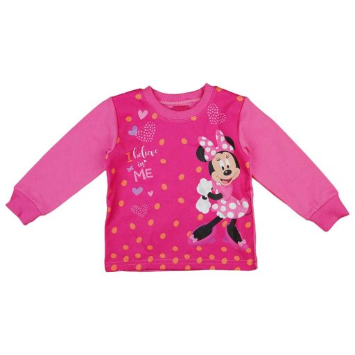 Két részes kislány pizsama Minnie egér mintával