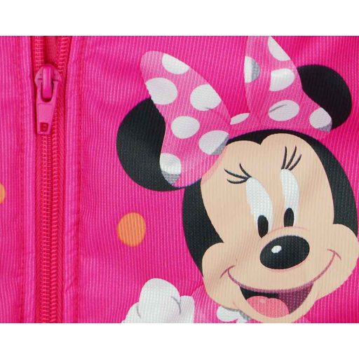 Vízlepergetős bélelt kislány mellény Minnie egér mintával
