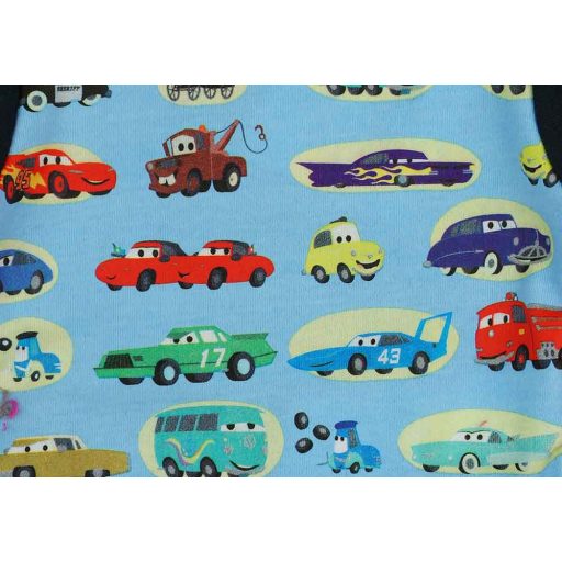 Hosszú ujjú baba body Verdák mintával