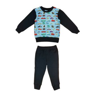 2 részes kisfiú pizsama Verdák mintával 2 részes kisfiú pizsama Verdák mintával