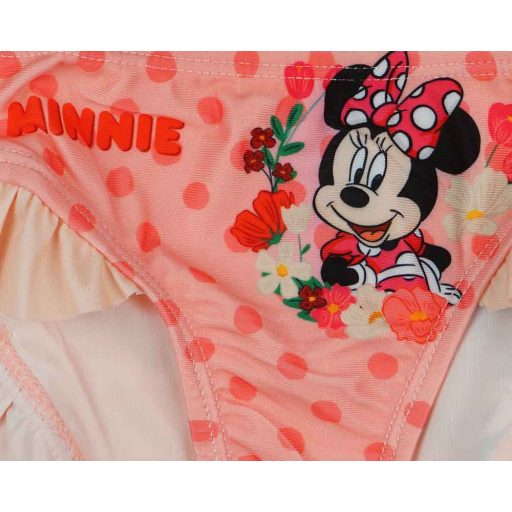Minnie egér mintás kislány fürdőbugyi