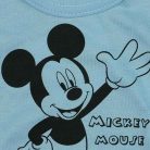 Rövid ujjú baba body Mickey egér mintával