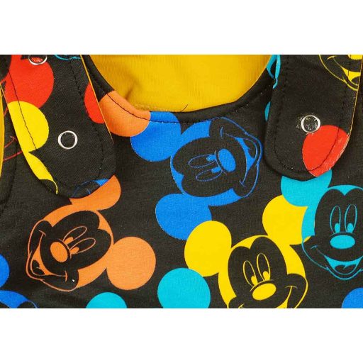 Ujjatlan rugdalózó Mickey egér mintával. 2:1 méret
