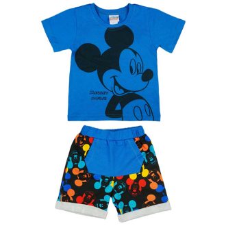 2 részes kisfiú nyári szett Mickey egér mintával