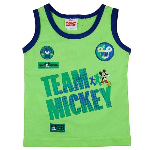 Kétrészes nyári atlétás kisfiú szett Mickey egér mintával