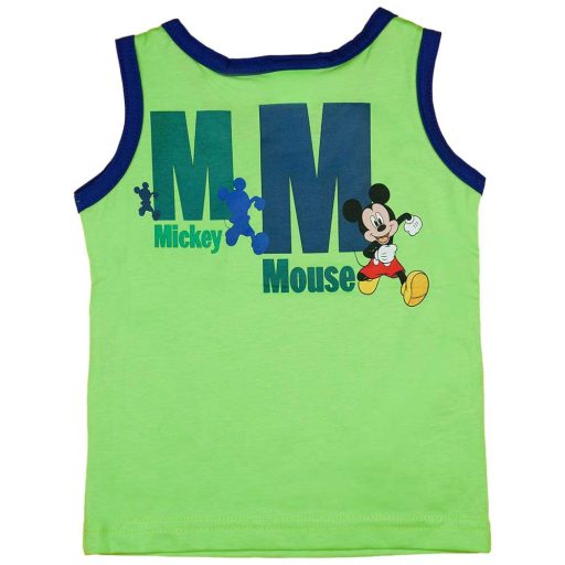 Kétrészes nyári atlétás kisfiú szett Mickey egér mintával