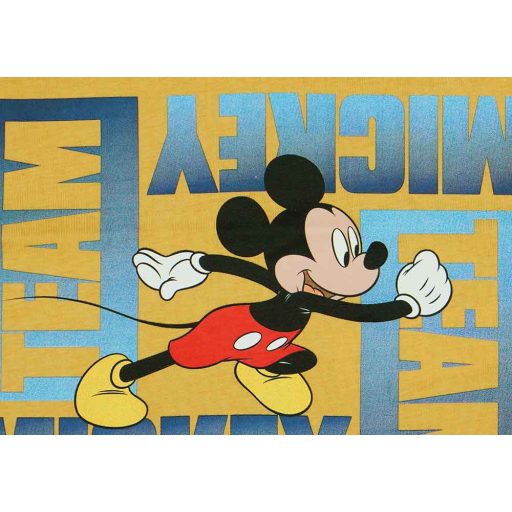 Pamut kisfiú nyári trikó Mickey egér mintával
