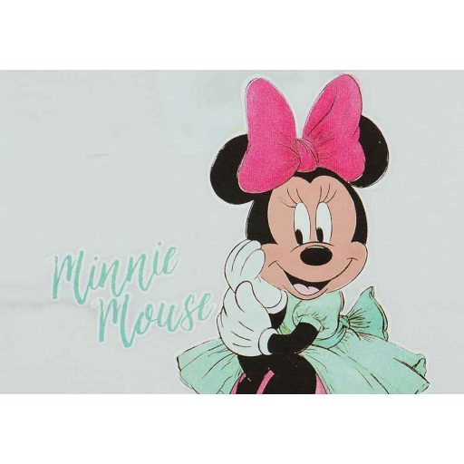 Rövid ujjú kislány póló Minnie egér mintával