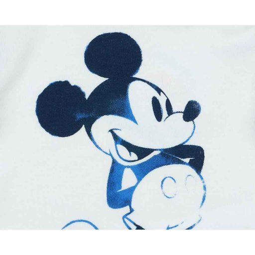 Hosszú ujjú baba body Mickey egér mintával