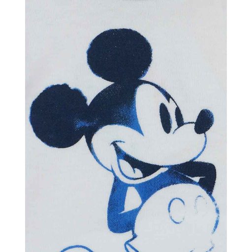 Hosszú ujjú baba body Mickey egér mintával