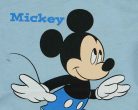 Rövid ujjú baba body Mickey egér mintával kék
