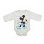Hosszú ujjú baba body Mickey mintával