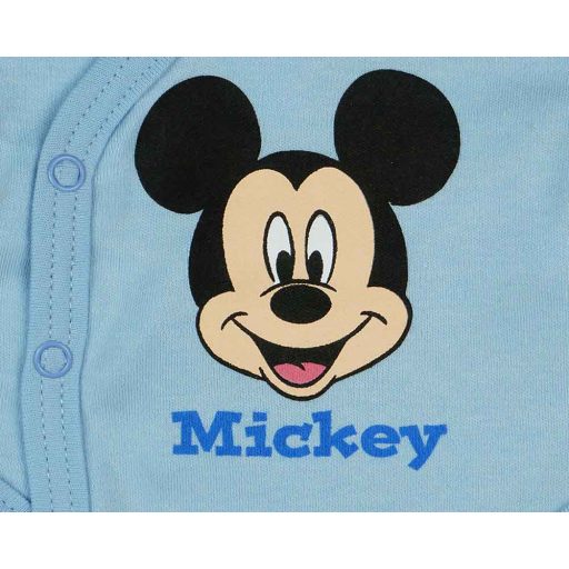 Rövid ujjú baba body Mickey egér mintával