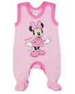 Belül bolyhos ujjatlan rugdalózó Minnie egér mintával