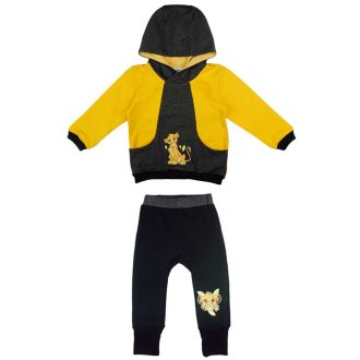 2 részes kapucnis baba szabadidő szett Oroszlánkirály mintával   2 részes kapucnis baba szabadidő szett Oroszlánkirály mintával