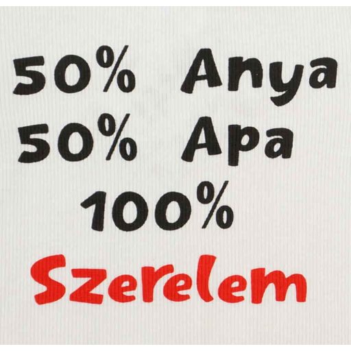 Rövid ujjú bébi kombidressz