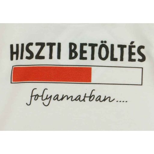 Feliratos hosszú ujjú vékony pamut baba body