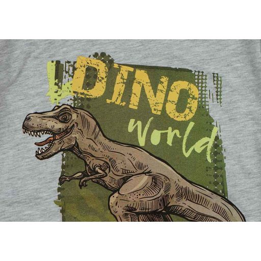 Hosszú ujjú fiú póló dinós mintával