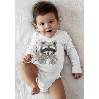 Hosszú ujjú baba body állatos mintával Hosszú ujjú baba body állatos mintával