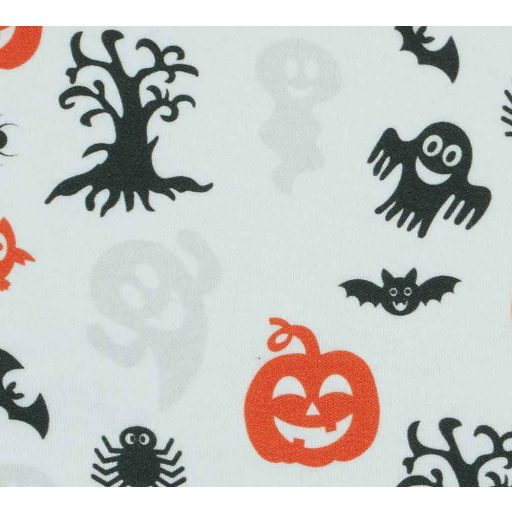 Halloween mintás hosszú ujjú baba rugdalózó