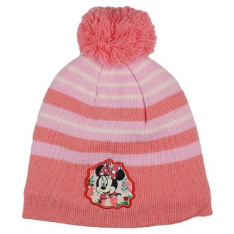 Bojtos kötött sapka Minnie egér mintával