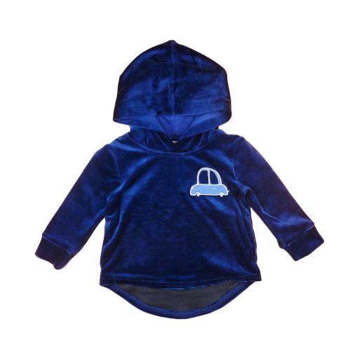 Plüss baba kisfiú szabadidő szett autós mintával