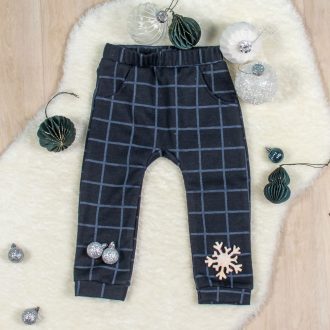 Kockás kisfiú baba nadrág Kockás kisfiú baba nadrág