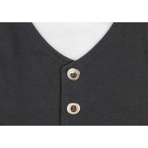 Mellényes hosszú ujjú baba body