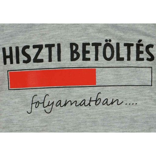Feliratos hosszú ujjú baba body