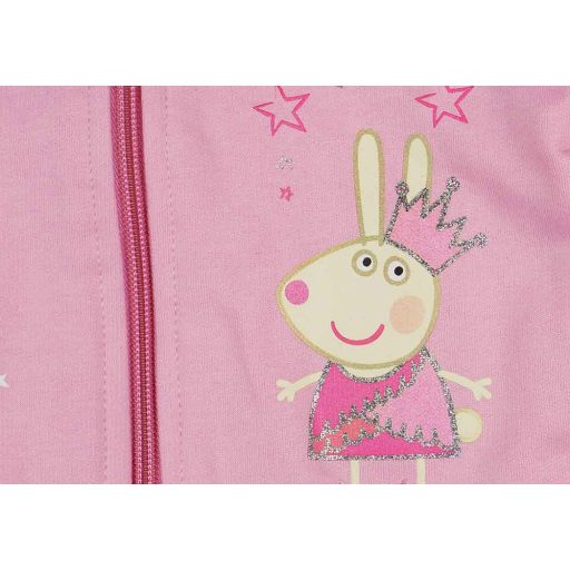 Belül bolyhos kislány szabadidő szett Peppa malac mintával