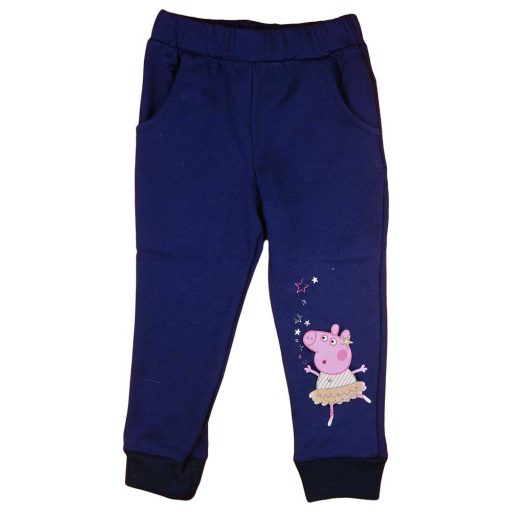 Belül bolyhos kislány szabadidő szett Peppa malac mintával