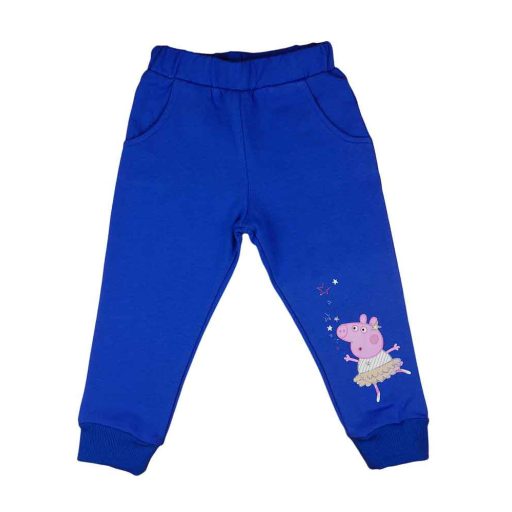 Belül bolyhos kislány szabadidő szett Peppa malac mintával