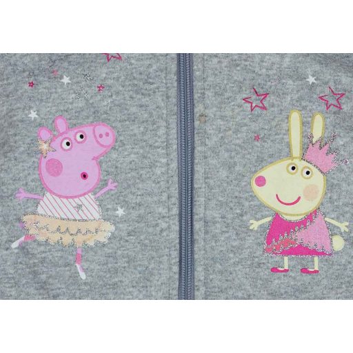 Belül bolyhos kislány szabadidő szett Peppa malac mintával