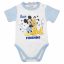 Rövid ujjú baba body Mickey egér mintával