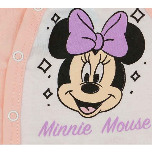 Ujjatlan kislány rugdalózó Minnie egér mintával