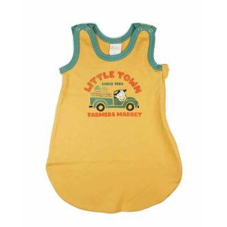 Ujjatlan vékony pamut hálózsák bocis mintával 1 TOG Ujjatlan vékony pamut hálózsák bocis mintával 1 TOG