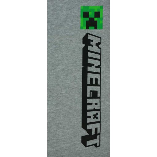Belül bolyhos fiú szabadidő nadrág MINECRAFT mintával