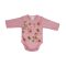 Hosszú ujjú baba body karácsonyi mintával