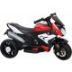 Apollo elektromos gyerekmotor 3 kerekű Ocie - Piros