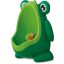 FreeON Happy Frog kisfiú piszoár - Zöld