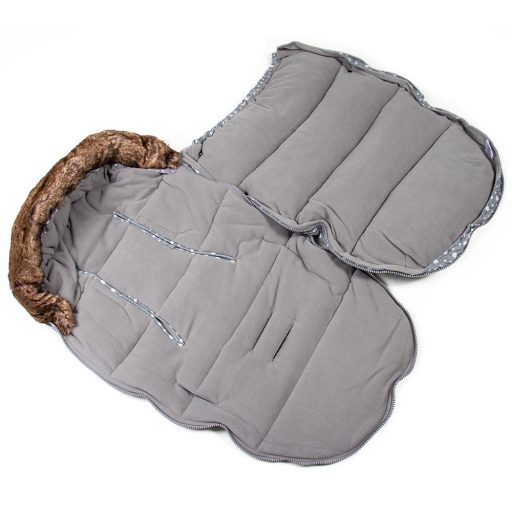 FreeON univerzális babakocsi bundazsák, lábzsák 100x55 cm-es víztaszító - Szürke
