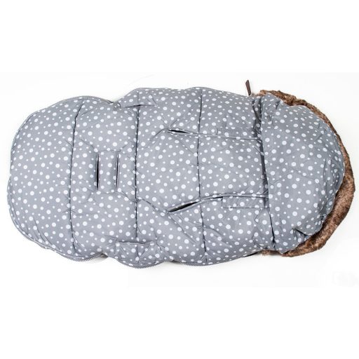 FreeON univerzális babakocsi bundazsák, lábzsák 100x55 cm-es víztaszító - Szürke